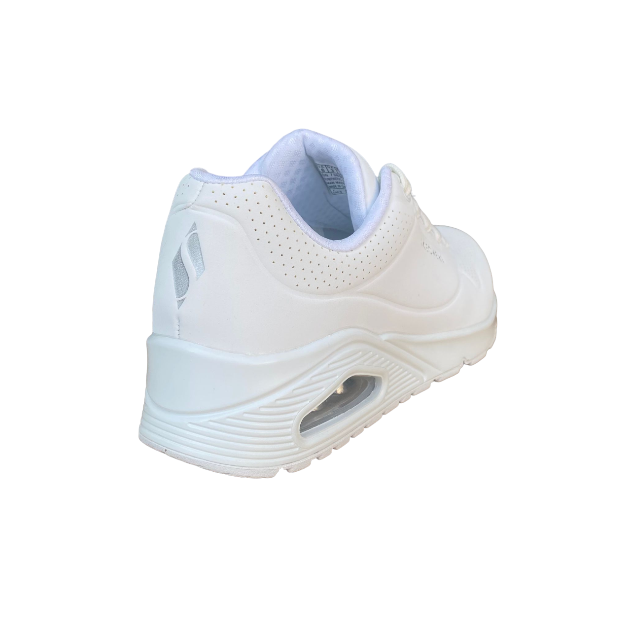 Skechers Sneakers Donna Uno Stand On Air 73690/W Bianco