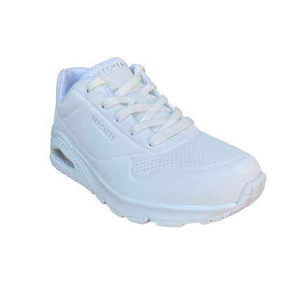 Skechers Sneakers Donna Uno Stand On Air 73690/W Bianco