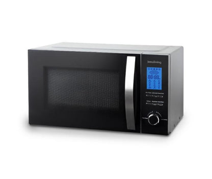 Forno Microonde Grill 23L 1000+800W Argento Nero