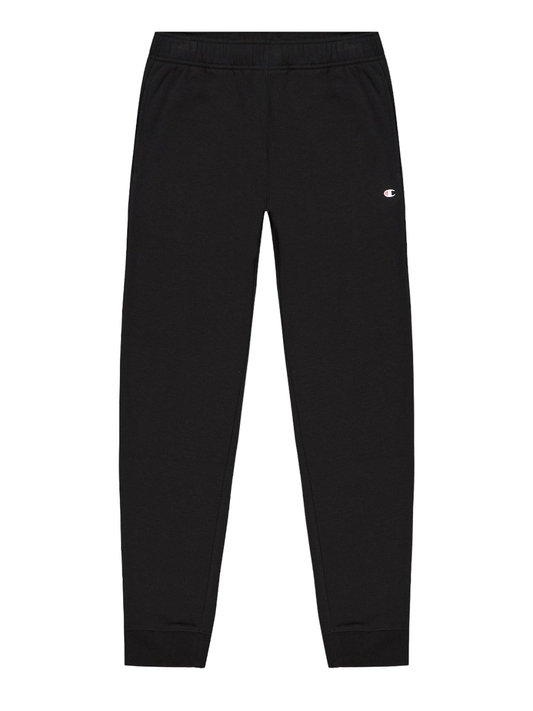 Champion pantalone sportivo da uomo con tasche ed elastico alla caviglia 218344 KK001 nero