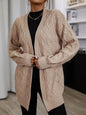 Women's Solid Color Autumn and Winter Cardigan