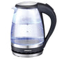 Termozeta Cordless Electric Glass Kettle 1.5L with LED 2200W for Milk and Water