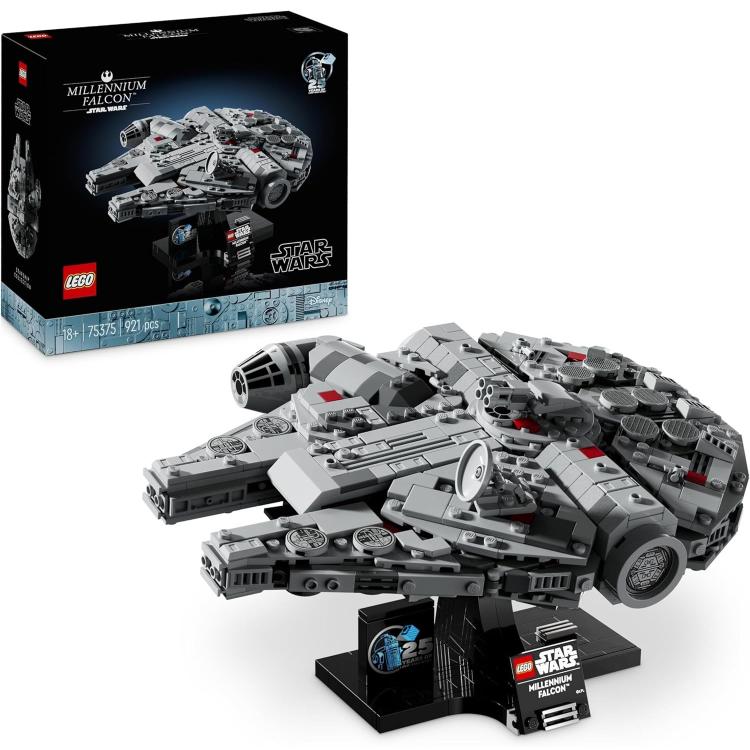 Lego - Star Wars 75375 (Millennium Falke) 921 Teile Disney - 25. Jubiläum 18+