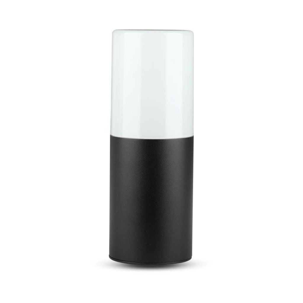 V-TAC LED-Gartenleuchte GU10, H 22cm, Mattschwarz, IP54