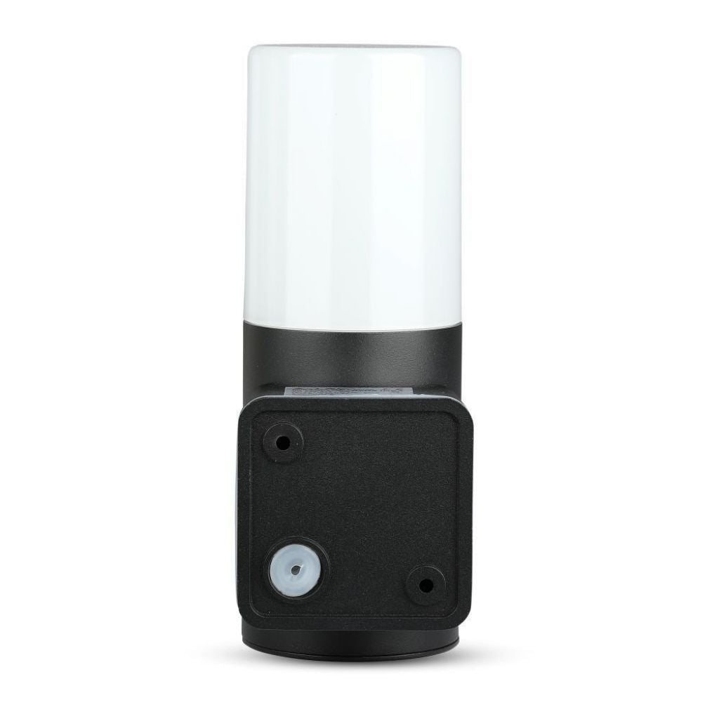 V-TAC LED-Gartenleuchte GU10, H 22cm, Mattschwarz, IP54