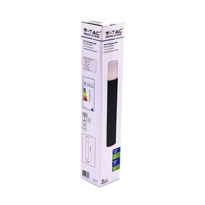 V-TAC Piantana LED da Giardino GU10, H 50cm, Nero Opaco, IP54
