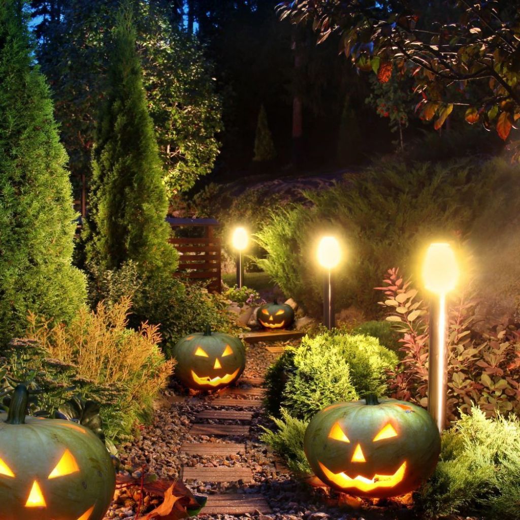 V-TAC Piantana LED da Giardino GU10, H 80cm, Nero Opaco, IP54