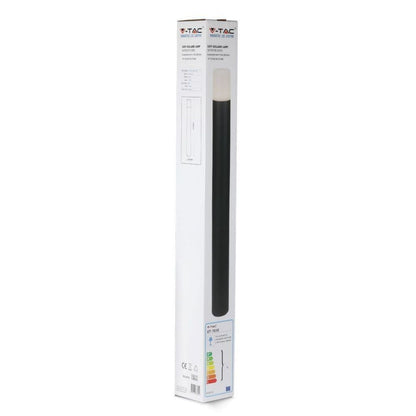 V-TAC Piantana LED da Giardino GU10, H 80cm, Nero Opaco, IP54