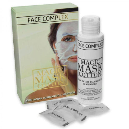 Feuchtigkeitsspendende, regenerierende Gesichtsmaske Magic Mask Cotton Hyaluronsäure und Menthol