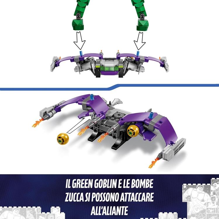 Lego Marvel Green Goblin Baufigur 76284 Spider-Man Figur 8+ 471 Teile
