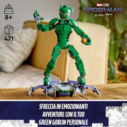 Lego Marvel Green Goblin Baufigur 76284 Spider-Man Figur 8+ 471 Teile