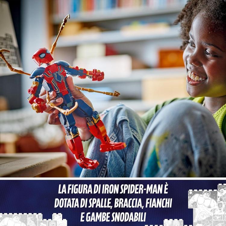 LEGO Marvel Baufigur Iron Spider-Man 76298 Actionfigur 303 Teile