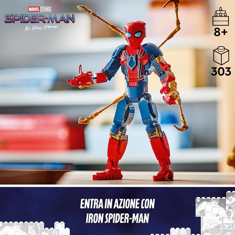 LEGO Marvel Baufigur Iron Spider-Man 76298 Actionfigur 303 Teile