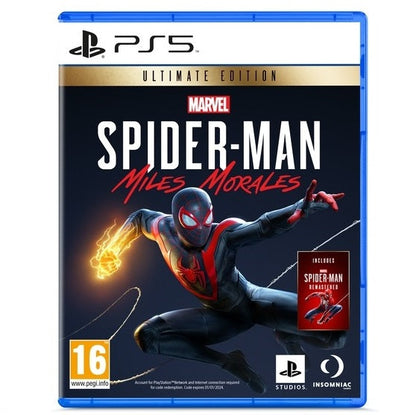 Marvel's Spider-Man Miles Morales Ultimate Edition PS5 Spiel PAL Italienisch