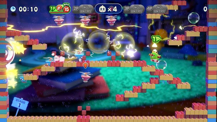 BUBBLE BOBBLE 4 FRIENDS NINTENDO SWITCH PUZZLESPIEL BÄLLE VIDEOSPIEL NEU