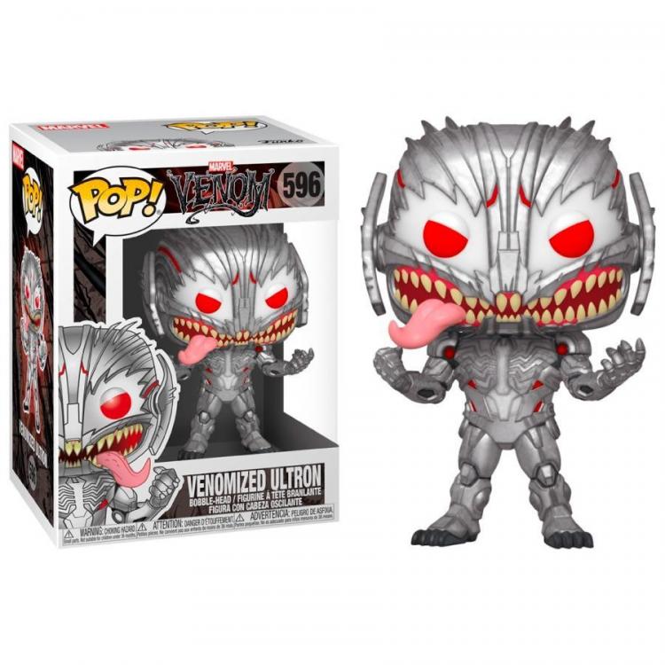 Funko Pop Marvel Venom 596 Venomisierter Ultron Vinyl-Actionfigur Sammlung