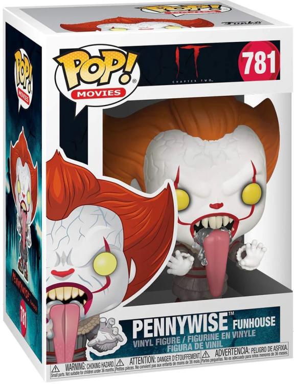 Funko Pop! Movies Es (781) Pennywise Funhouse Vinyl Figur 9cm Horrorfilm