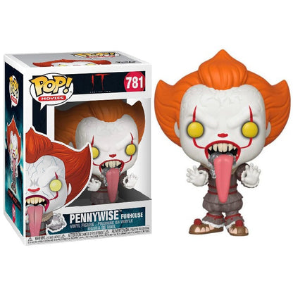 Funko Pop! Movies Es (781) Pennywise Funhouse Vinyl Figur 9cm Horrorfilm