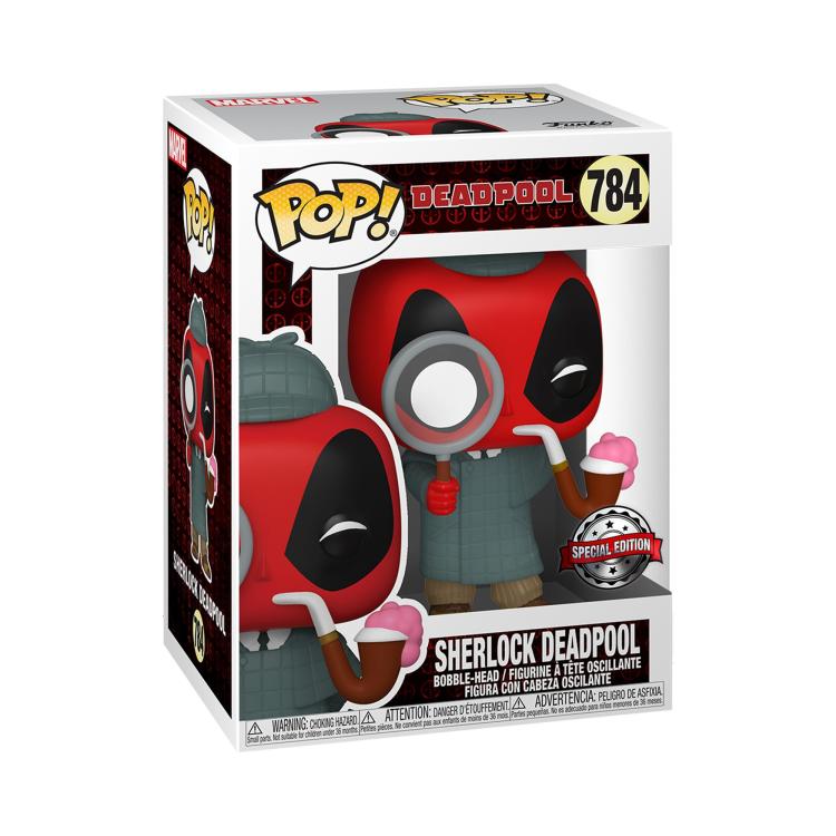Funko Pop! Marvel Deadpool (784) Sherlock Deadpool Special Edition Figur 9 cm