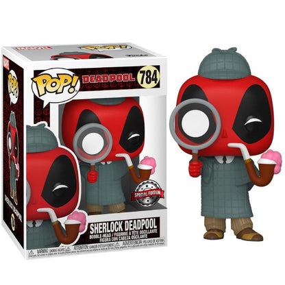 Funko Pop! Marvel Deadpool (784) Sherlock Deadpool Special Edition Figur 9 cm
