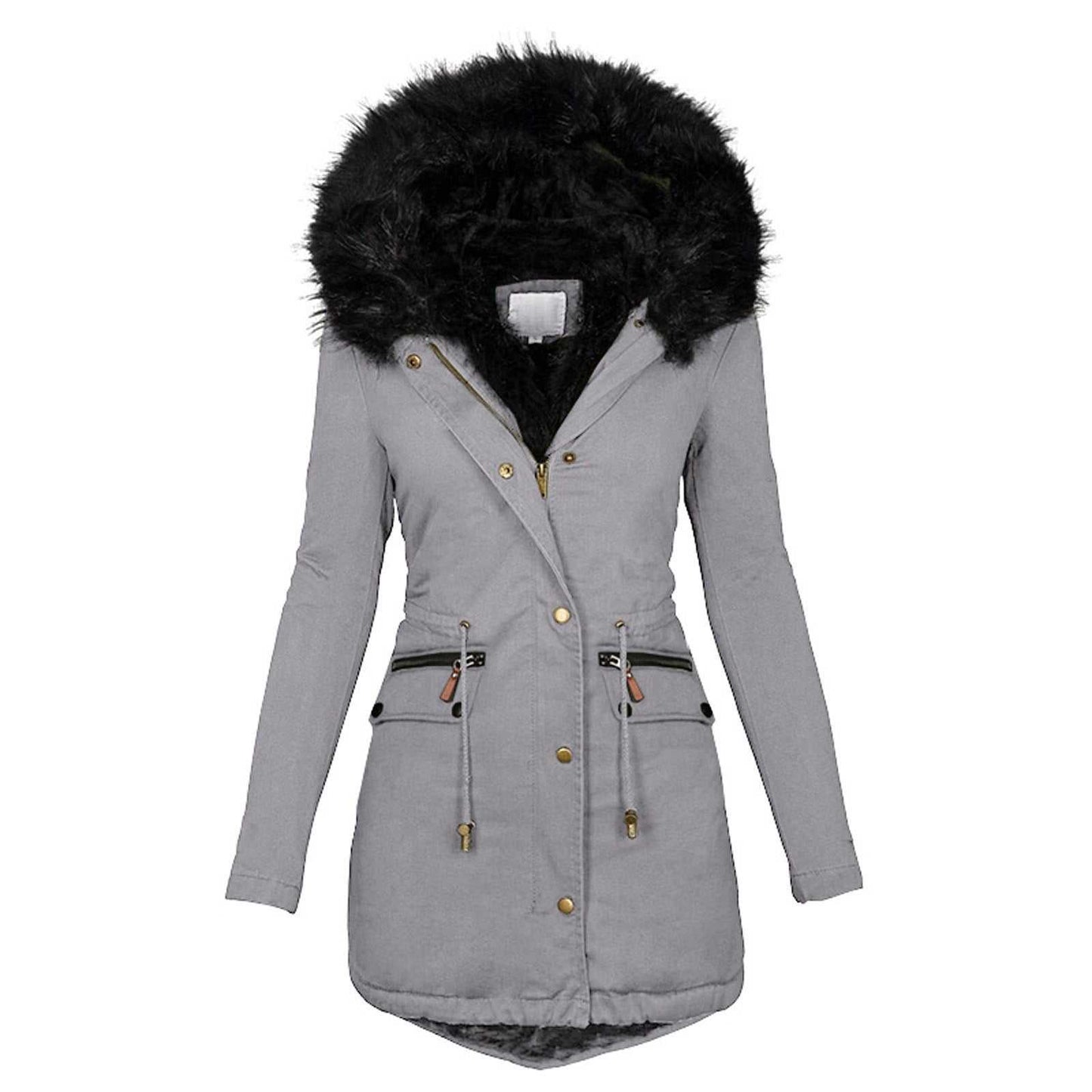 Giubbotto Parka donna con cappuccio