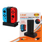 Linq - Charger For Joy-Con Controller Nintendo Switch Dock 4-in-1 Charging Station