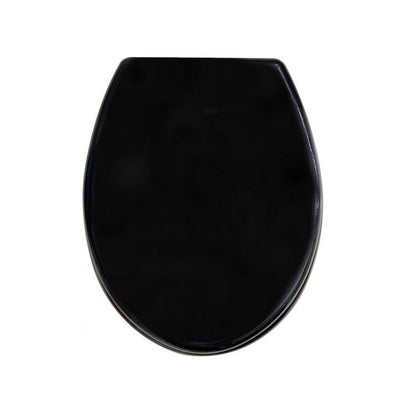 COPRIWATER UNIVERSALE NERO TINTA UNITA MDF RESISTENTE CERNIERE ACCIAIO WC BAGNO