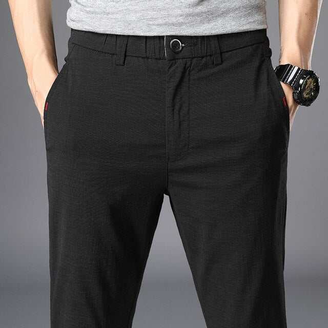 Pantaloni uomo slim fit summer