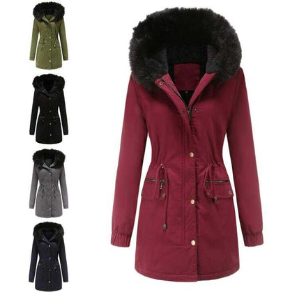 Giubbotto Parka donna con cappuccio