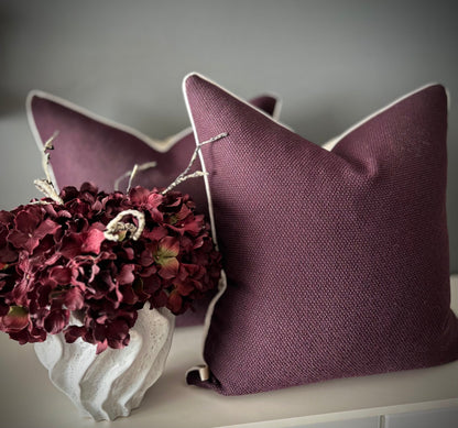 Plum copricuscino