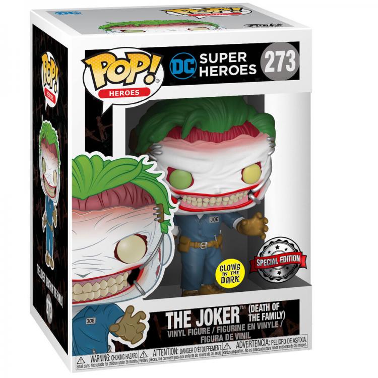 Funko Pop Heroes DC Super Heroes – The Joker (273) Sonderedition mit T-Shirt M
