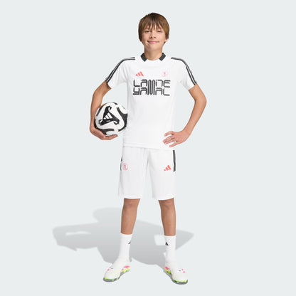 Adidas T-shirt Junior Allenamento Lamine Yamal KD6433 Bianca | Calcio PE26