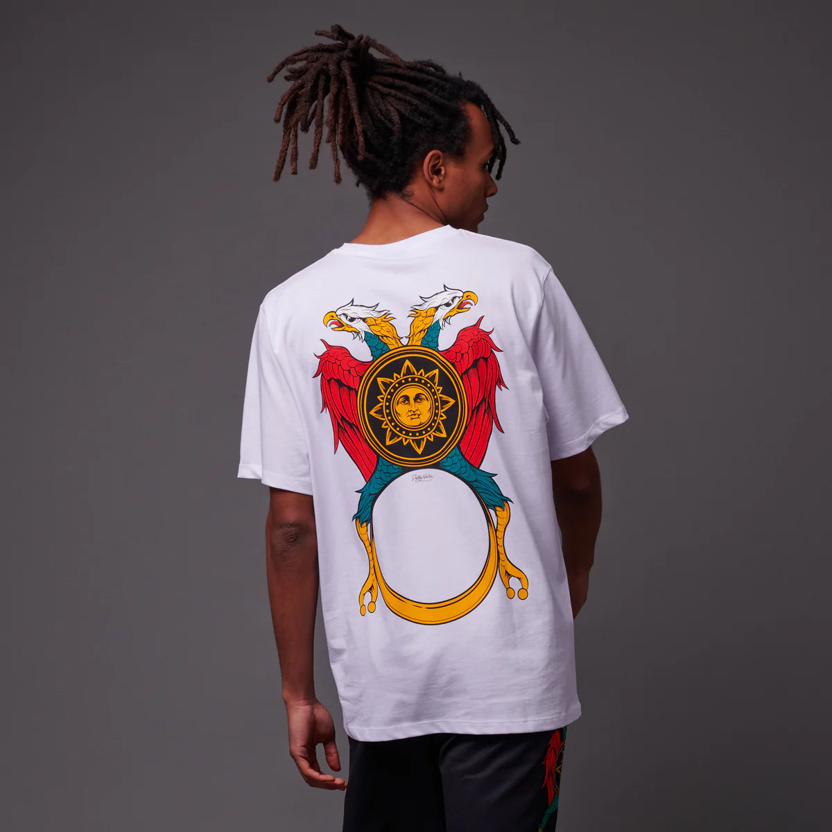 Dolly Noire T-shirt Uomo Asso di Denari Bianco TS916-TT-02