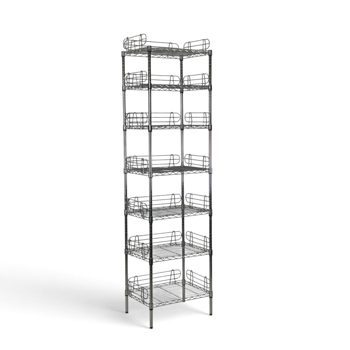 Scaffale Metallika H 222cm  – 7 Ripiani 60×35 cm