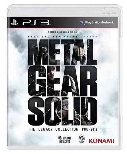 Metal Gear Solid: The Legacy Collection PS3 Videospiel Neu & OVP Sealed EU