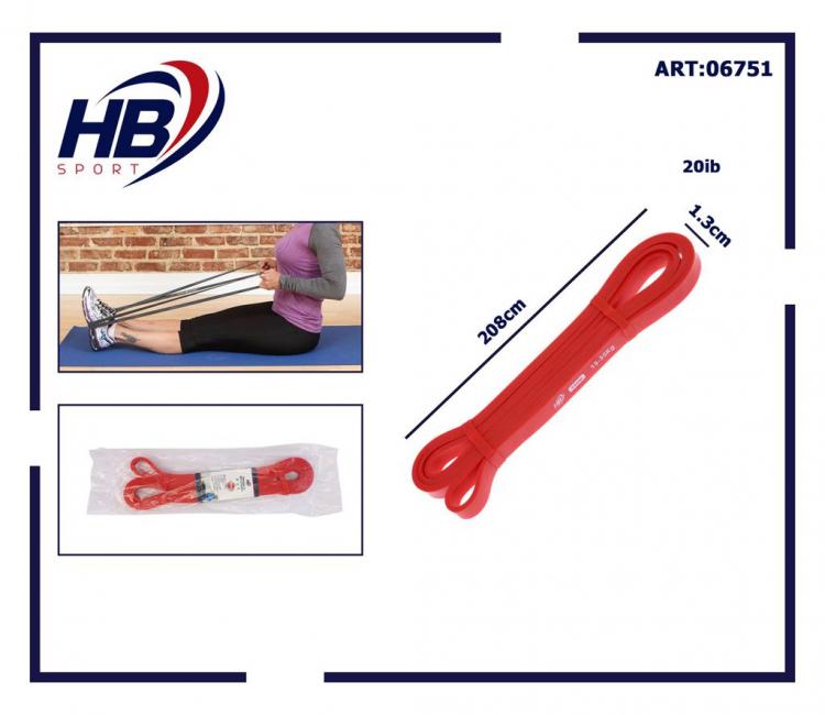 Powerband Widerstandsbänder Elastisches Band Fitness Training | 20kg