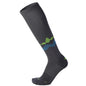 Mico Socks Trek Extra Dry Mid Length Repel Mosquito Unisex Grey - CA03053-190