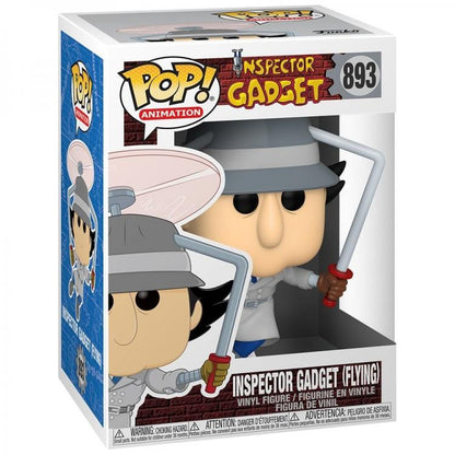 Funko Pop! Animation – (893) Inspector Gadget (Flying) Inspektor Vinyil Figur