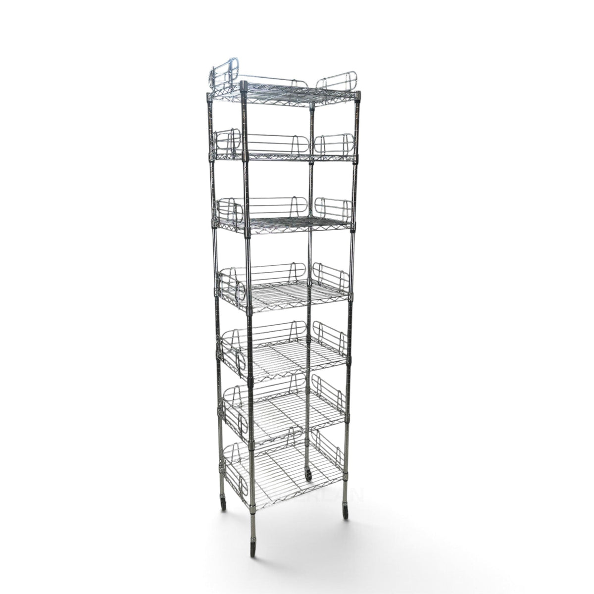 Scaffale Metallika H 222cm  – 7 Ripiani 60×45 cm