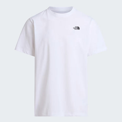 The North Face T-Shirt Evolution Simple Dome Regular Uomo Bianca - NF0A8CZ2FN4