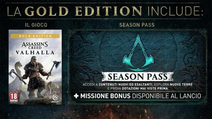 Assassin's Creed Valhalla - Gold Edition PS4 Spiel Deutsch Neu PlayStation 4