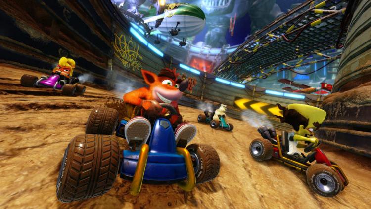 BUNDLE CRASH BANDICOOT N SANE TRILOGY + CTR TEAM RACING PS4 2 DISCS IT EU