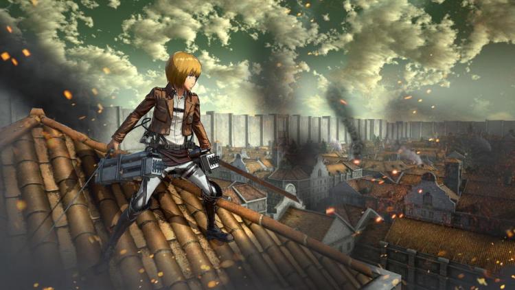 A.O.T. WINGS OF FREEDOM PS4 SPIEL DEUTSCH ATTACK ON TITAN EU PLAYSTATION 4 DEU