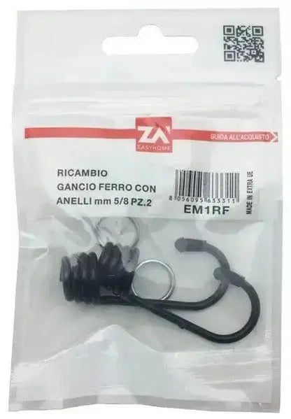 Ganci ric.fer.x elast.bl.2pz d.6/8