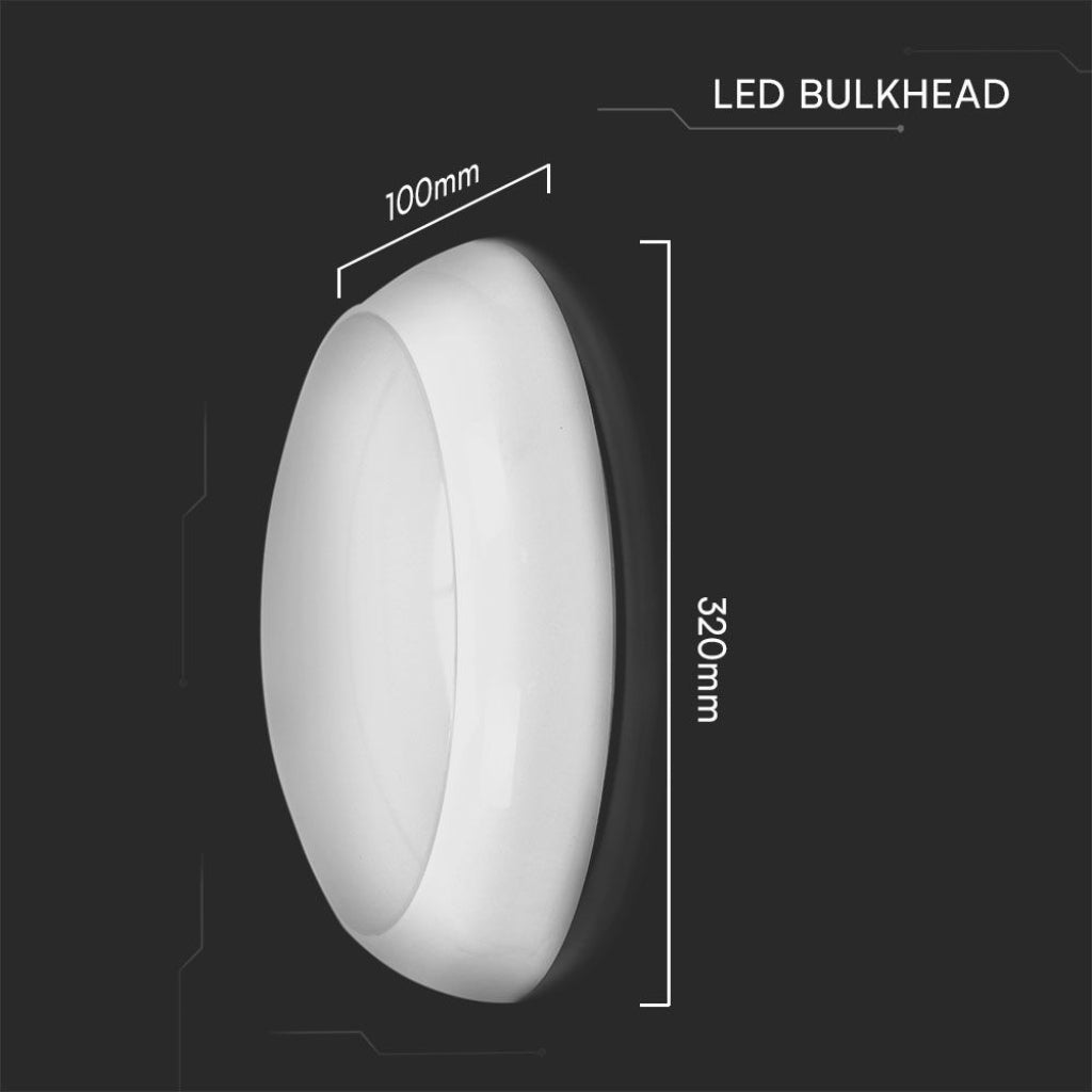 Plafoniera LED Rotonda 20W Samsung 3in1 IP65 120 lm/W Bianco