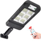 Faretto Lampione Solare 120 Led Smd Da Esterno A Parete Con Sensore Telecomando