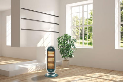 Kooper Halogenheizung Oszillierend Rotierend 3 Heizelemente 1200W Florida Home