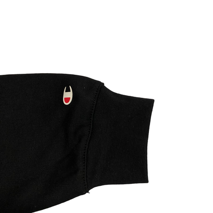 Champion tuta sportiva da ragazza con felpa girocollo Legacy Heritage 404834 KK001 nero