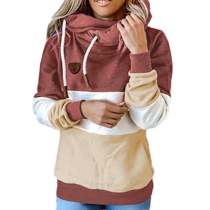 Felpa a collo alto femminile Felpa Winter woman