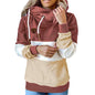 Women's high-neck sweatshirt Winter woman sweatshirt
